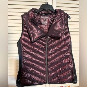 Calvin Klein Performance Purple Puffer Vest